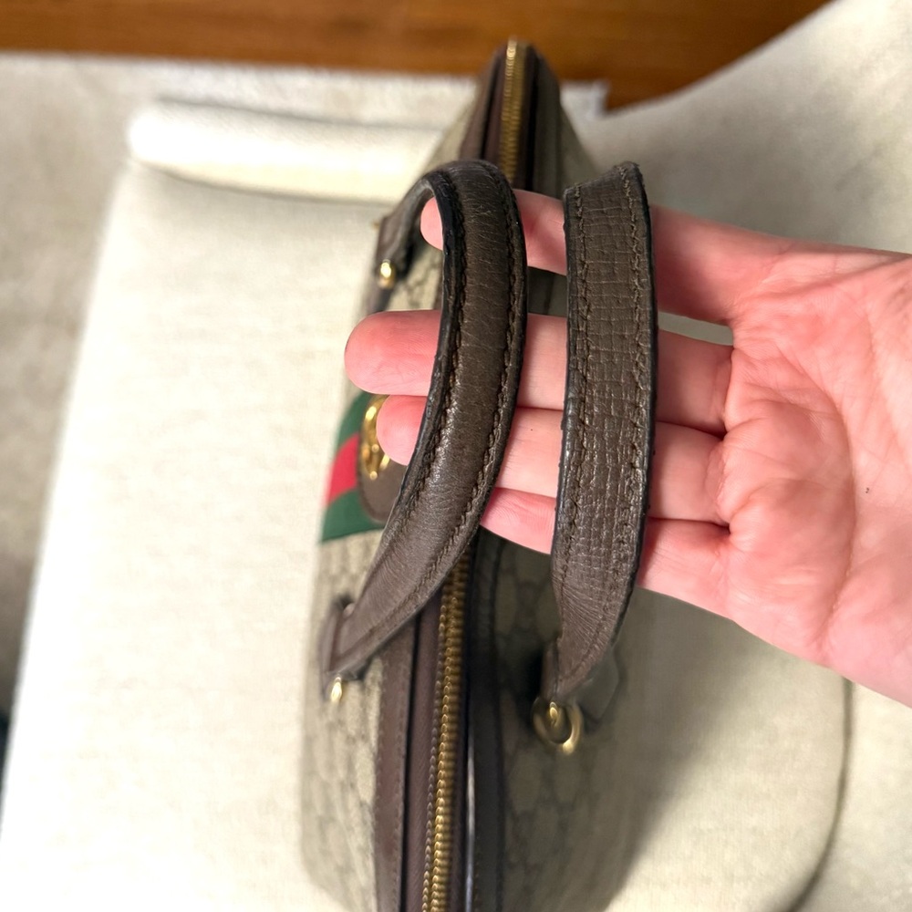 Authentic Gucci Ophidia GG Supreme Top Handle bag - Picture 14 of 16